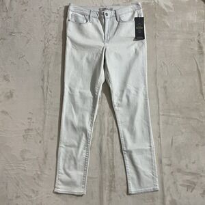 Athleta Sculptex Jeans Womens Size 14 Straight Leg‎ Light Blue Denim Stretch NWT